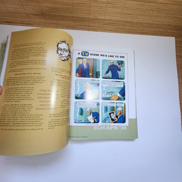 Totally MAD Magazine 60 Years of Humor 2012 HC with 12 Classic MAD Cover Prints - Picture 13 of 16